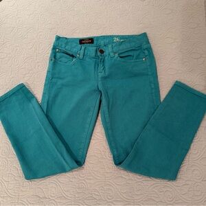 J. Crew Low Rise Toothpick Ankle Jeans